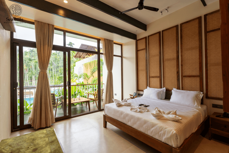 Bamboo Saa Room with Balcony